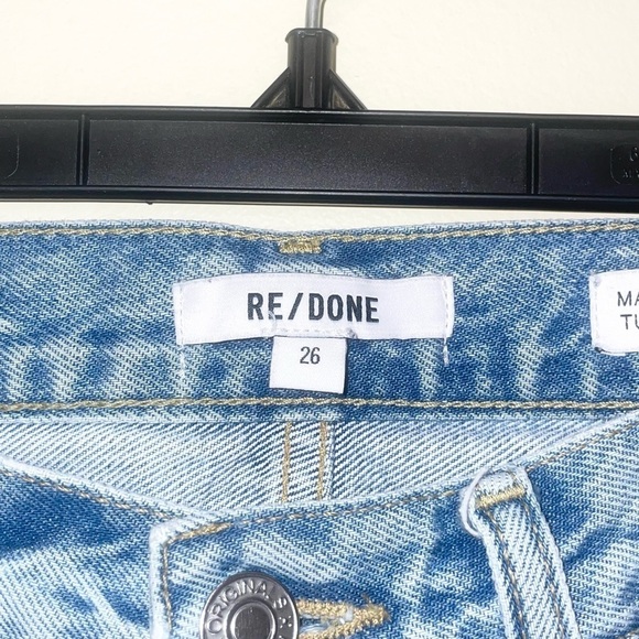 Re/Done Originals 90s High Rise Loose Jeans in Light Worn 7 Size 26 Revolve - Picture 8 of 12